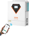 Vevor Hybrid Solar Inverter 3500W 1 Phase 24V DC to 220/230V AC with MPPT Solar Controller New
