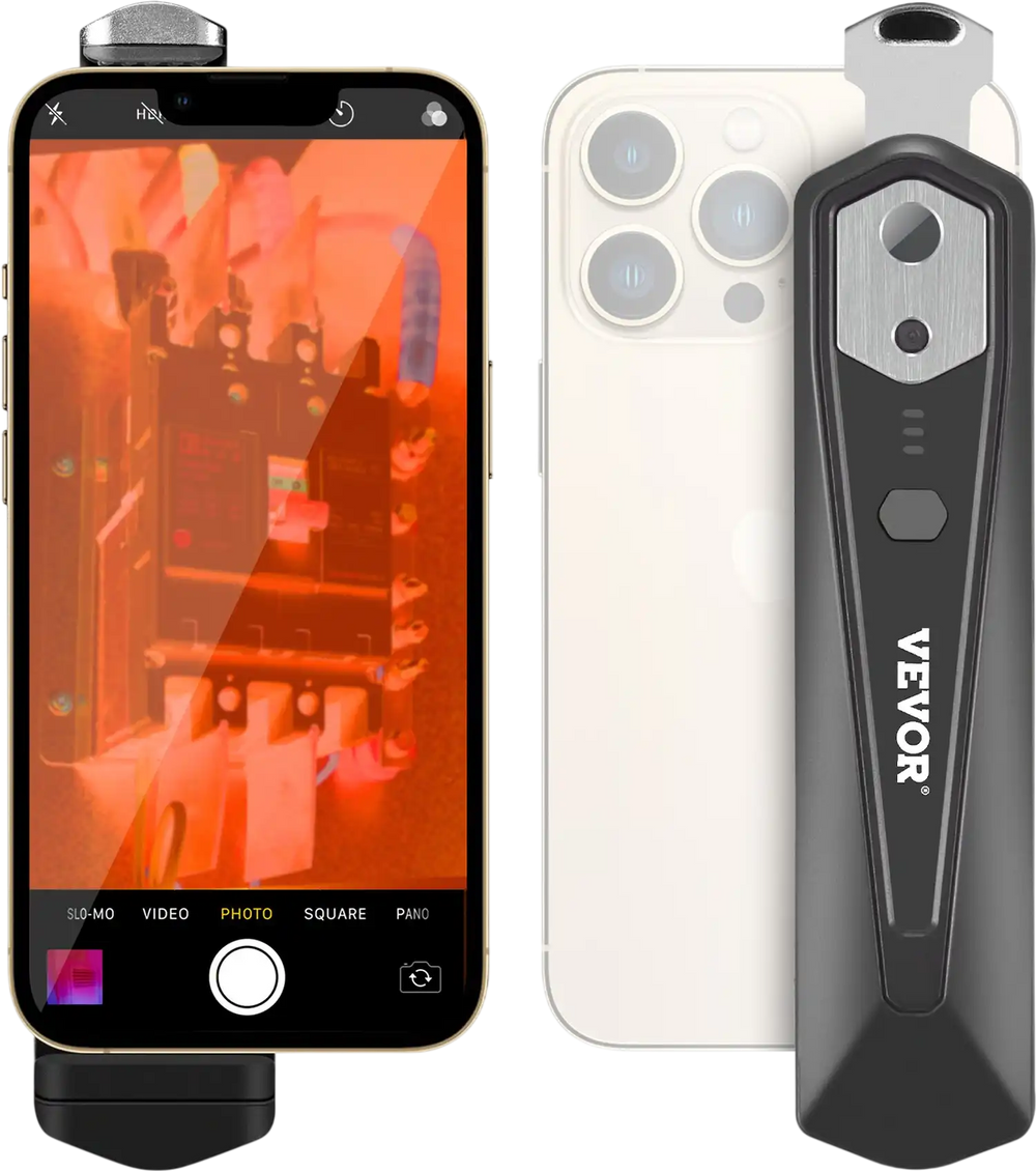 Vevor Thermal Imaging Camera 256 x 192 IR High Resolution for Smartphone Android iOS New