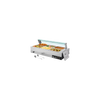 Vevor Commercial Steam Food Warmer with Glass Cover 6 Pans 1500W New