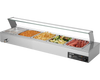Vevor Commercial Steam Food Warmer with Glass Cover 5 Pans Stainless Steel 1500W New