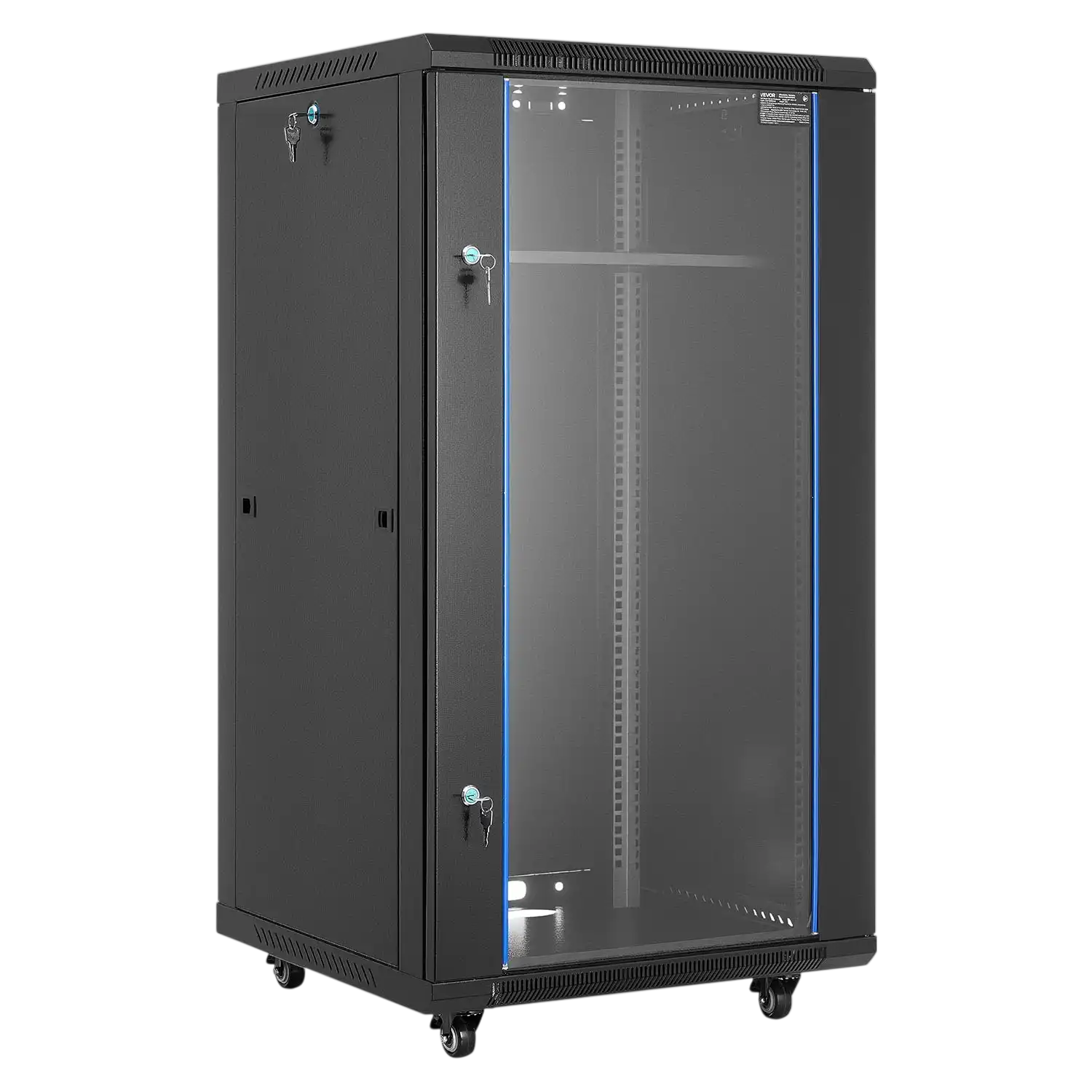 Vevor Network Cabinet 22U Server Rack Enclosure with Locking Door 23.6