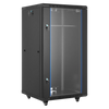 Vevor Network Cabinet 22U Server Rack Enclosure with Locking Door 23.6" Depth 300 lb. Capacity New