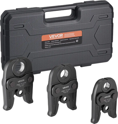 Vevor MegaPress Jaws 3-Piece Set with Carrying Case New