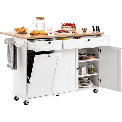Vevor Kitchen Island Cart 60