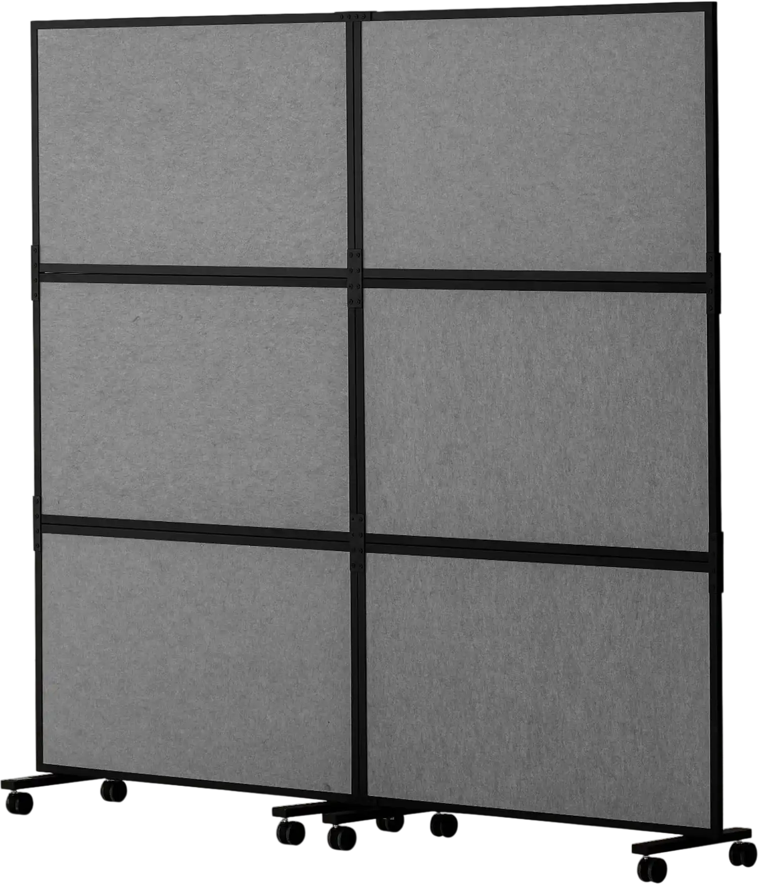 Vevor Office Divider 2 Panel Partition 67 x 73 in. Noise Reducing New