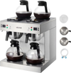 Vevor Commercial Drip Coffee Maker 24 Cups with 4 Glass Carafes Warmer Plates New