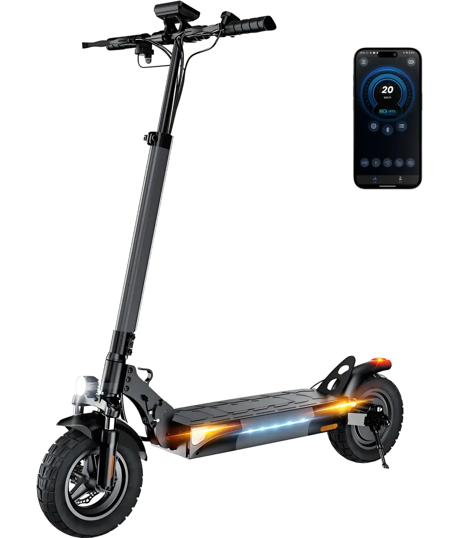 iScooter W9 Electric Scooter 28 MPH 28 Miles Range 48V 1000W New