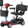 iScooter X02 Pro Mobility Scooter 4-Wheel 20 Mile Range 6.2 MPH 24V 20Ah New