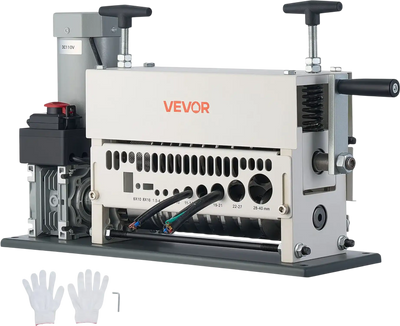 Vevor Automatic Wire Stripper 11 Channel .06-1.57 in. with Manual Crank 370W New