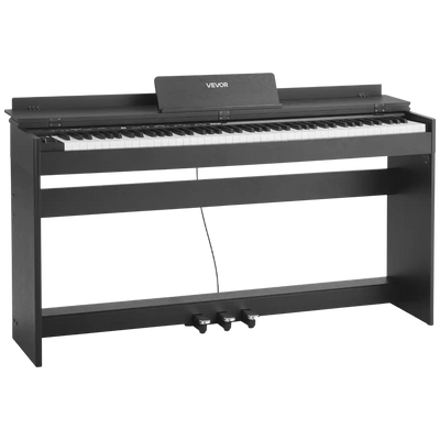 Vevor Digital Piano 88 Keys Fully Weighted with Stand Triple Pedal 680 Tones Bluetooth New