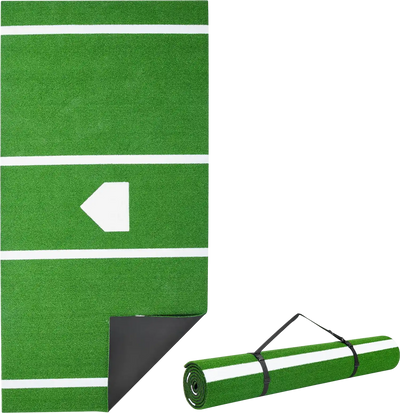 Vevor Batting Cage Mat 12 x 6 ft. Turf with Home Plate New