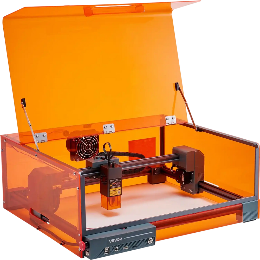Vevor Laser Engraver with Enclosure 11.8 x 11.8 in. 10W Class 1 New