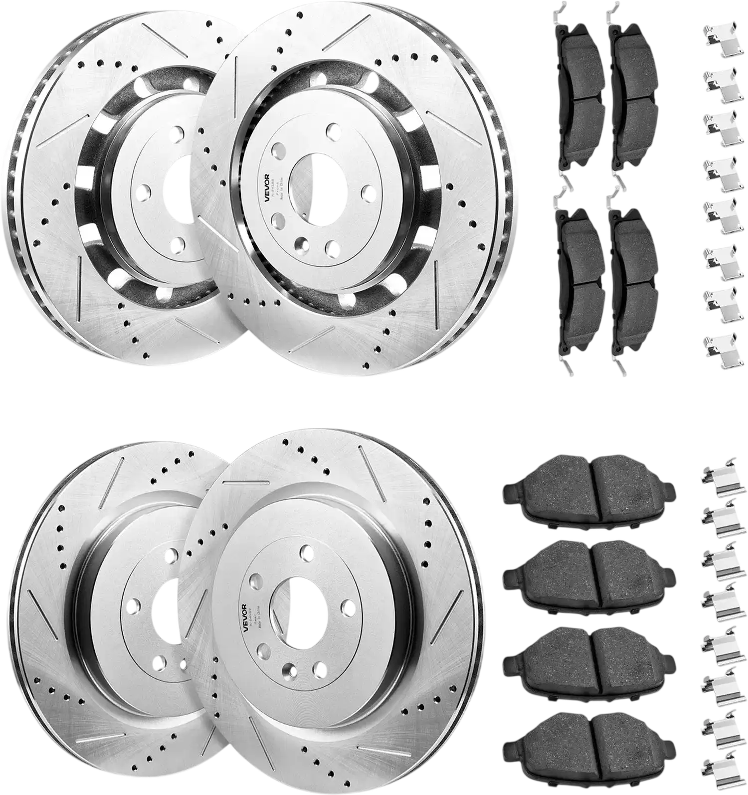 Vevor Front and Rear Brake Kit for 2013-2015 Ford Explorer New