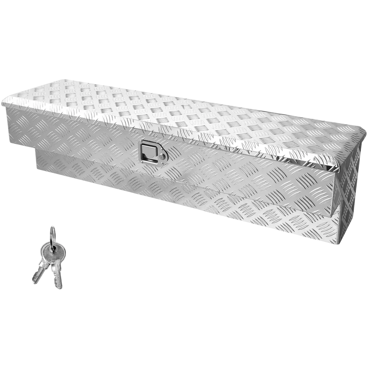 Vevor Truck Bed Tool Box 48 x 13.4 x 13 in. Aluminum with Lock New