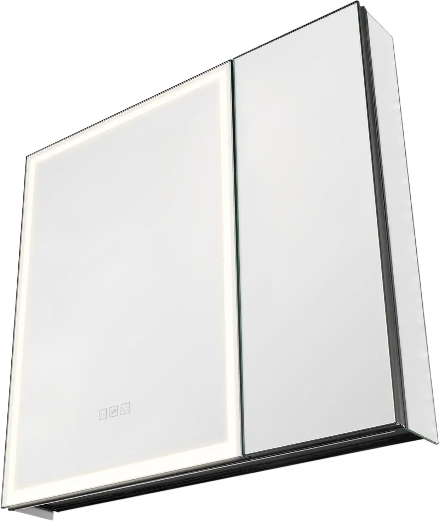Vevor Lighted Medicine Cabinet 30 x 28 in. with Anti-Fog Mirror 3-Color Dimmable LED New