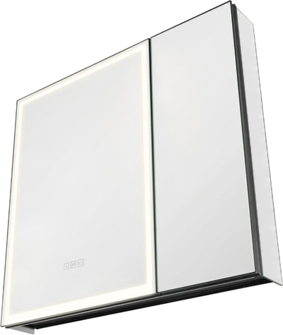 Vevor Lighted Medicine Cabinet 30 x 28 in. with Anti-Fog Mirror 3-Color Dimmable LED New