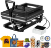 Vevor Hybrid Heat Press 15 x 15 in. 8-in-1 Multifunction 1400W New