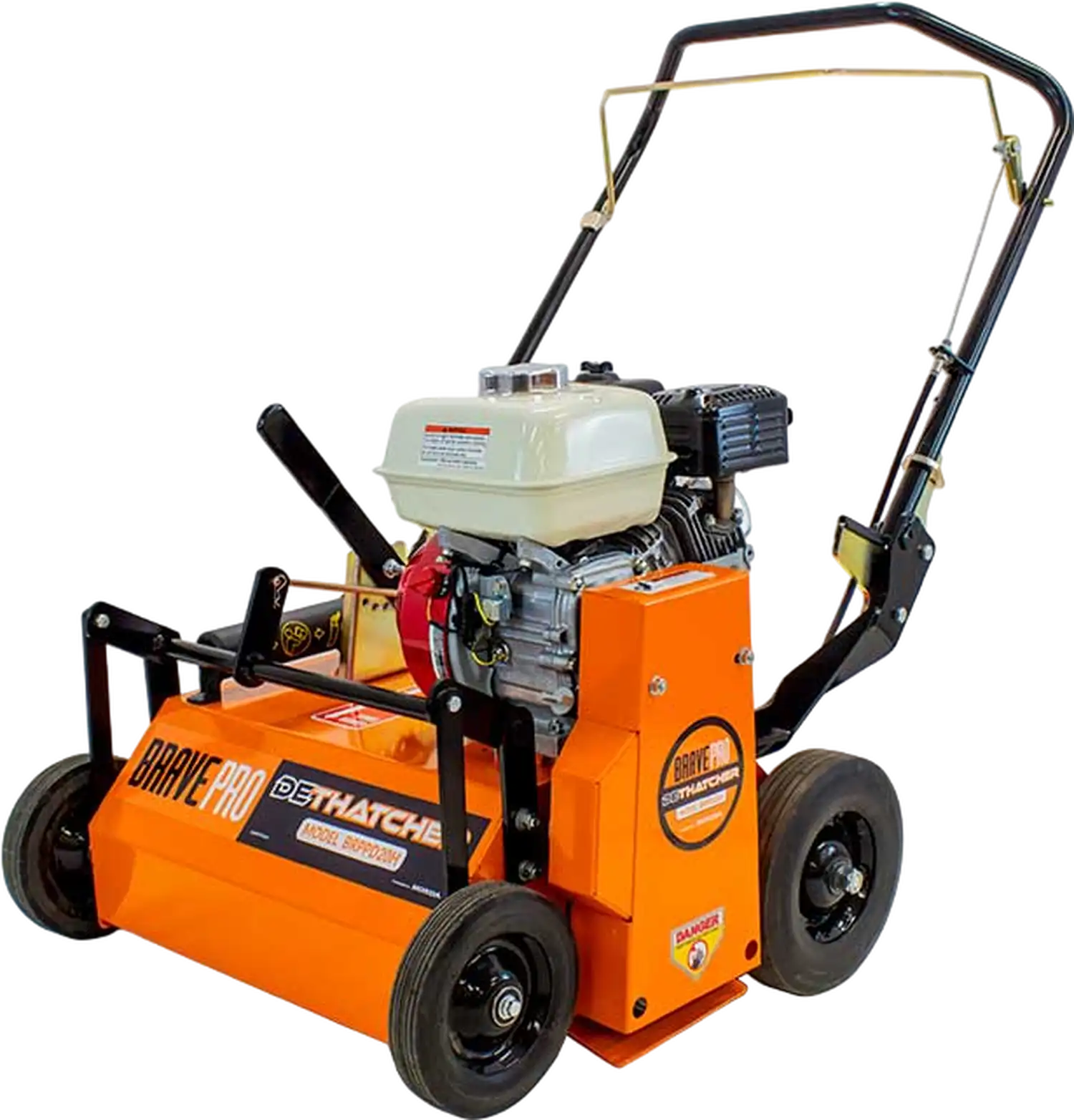 Brave Power Rake Dethatcher 20 in. Width 5.5 HP Honda GX160 Engine BRPPD20H New