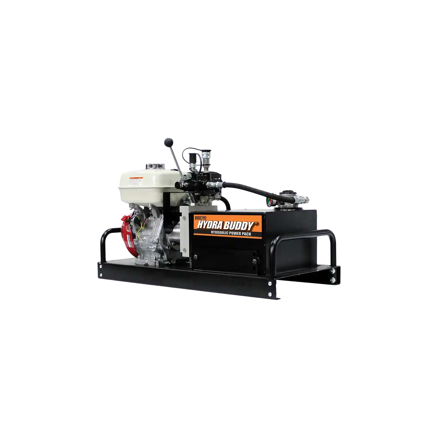 Brave Hydraulic Power Pack 2,000 PSI 5.5 GPM Honda GX270 Electric Start HBHR280GXE New