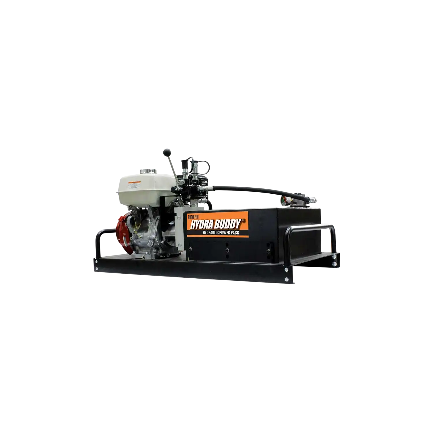 Brave Hydraulic Power Pack 2,000 PSI 7 GPM Honda GX390 Electric Start HBHR350GXE New