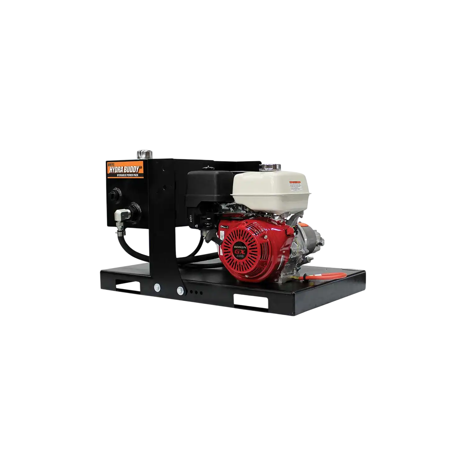 Brave Hydraulic Power Pack Skid Mount 2,000 PSI 7 GPM Honda GX390 Electric Start HBHS310GXE New