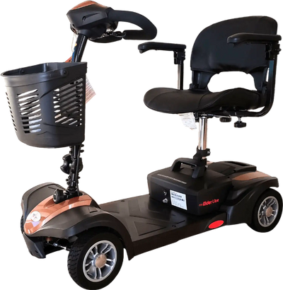 EV Rider MiniRider Lite Mobility Scooter 4-Wheel 280 lb. Capacity 4 MPH 10 Mile Range 12Ah New