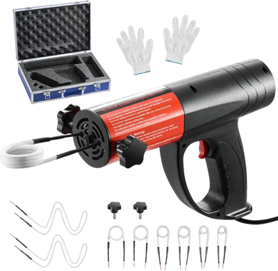Vevor Magnetic Induction Heater Kit with 8 Coils 1500W 110V New