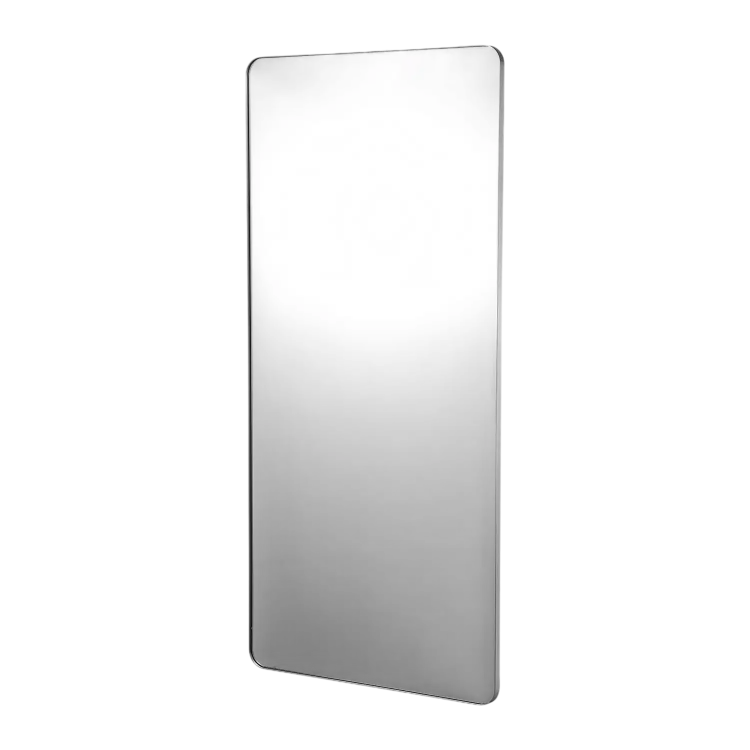 Vevor Mirror 32 x 72 in. Wall Mounted Scratch-Resistant with Brushed Aluminum Frame New