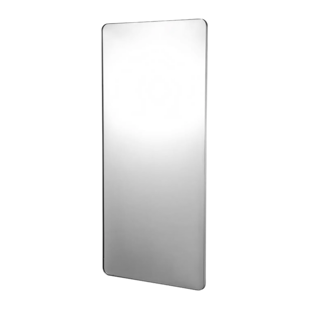 Vevor Mirror 32 x 72 in. Wall Mounted Scratch-Resistant with Brushed Aluminum Frame New