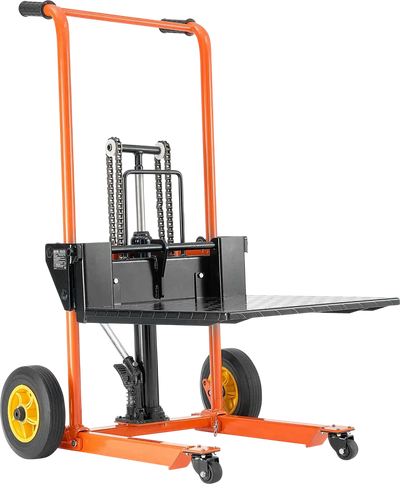 Vevor Hydraulic Material Lift Stacker with Fork Table 35.8