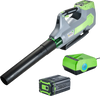 Vevor Electric Leaf Blower Cordless 3 Speed 650 CFM with 4Ah Battery 60V New