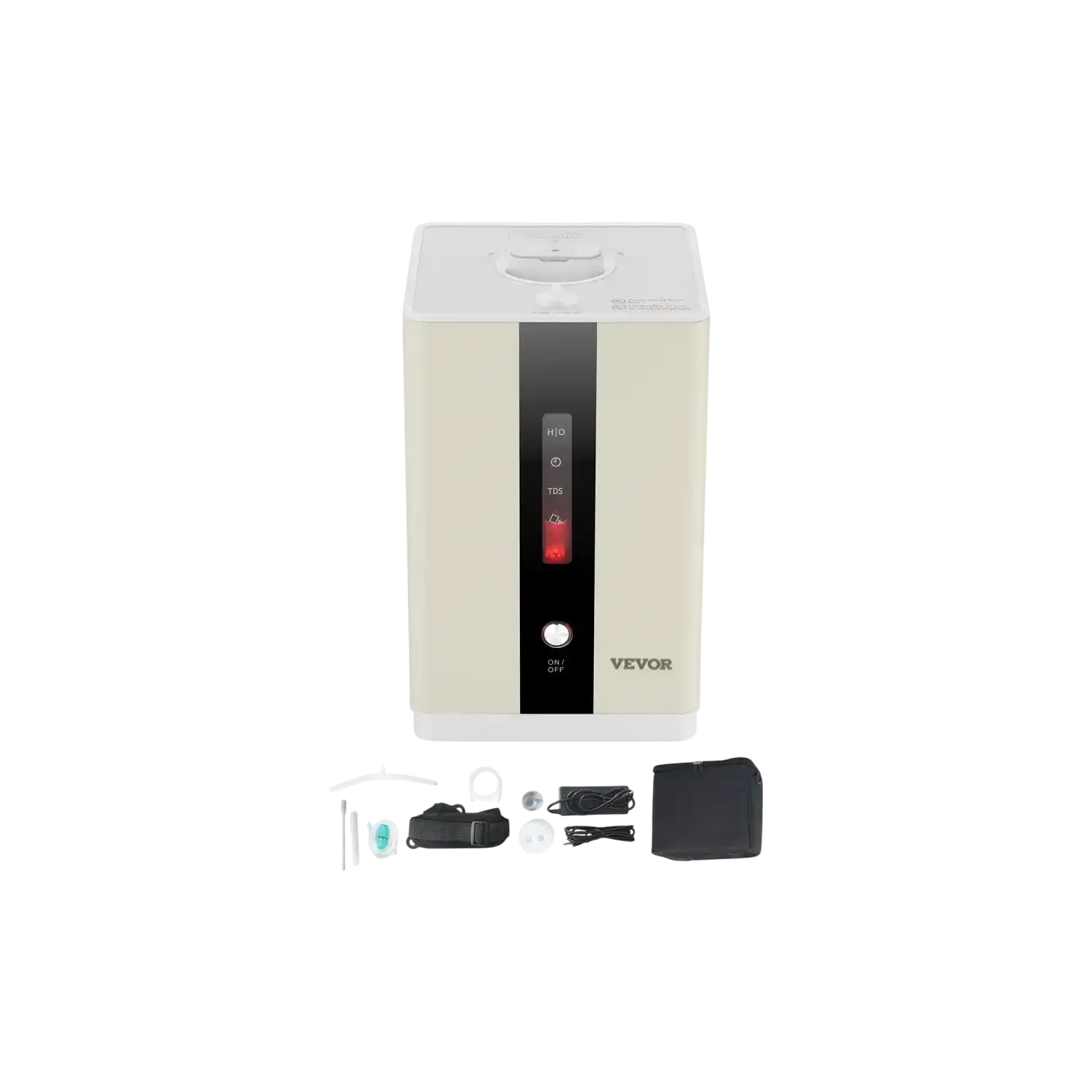 Vevor Hydrogen Inhalation Machine High Purity Dual Port 225 ml/min New