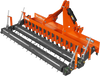 84" Heavy Duty Soil Pulverizer,  Double Spiked Roller,  29 Shanks,  Category 1 and 2,  3 Point Hitch Tractor Attachment,  TSP84D