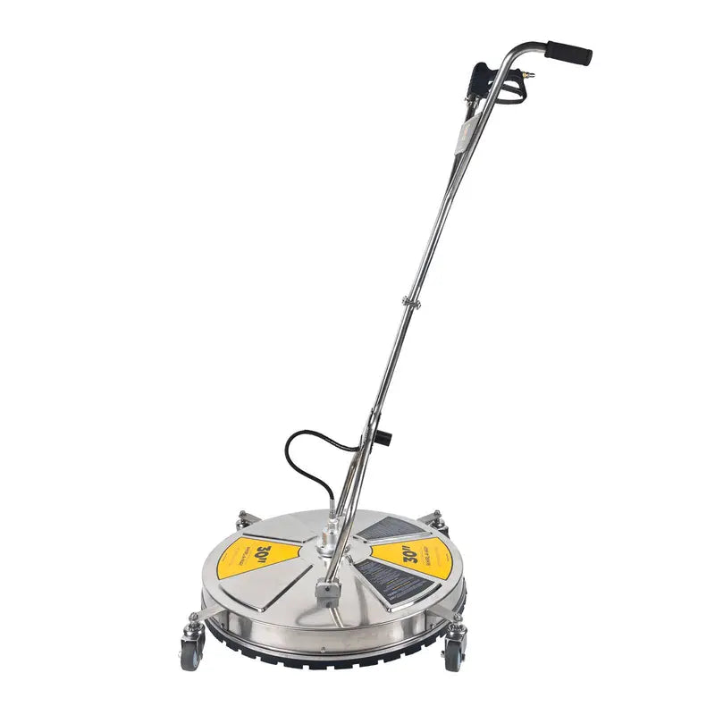 BE Whirl-A-Way Surface Cleaner with Casters 30" Stainless Steel 5000 PSI 300°F New