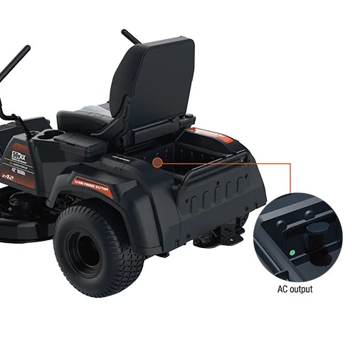Yard Force Riding Lawn Mower 42" Zero Turn Battery Powered 56V Z42-562 New