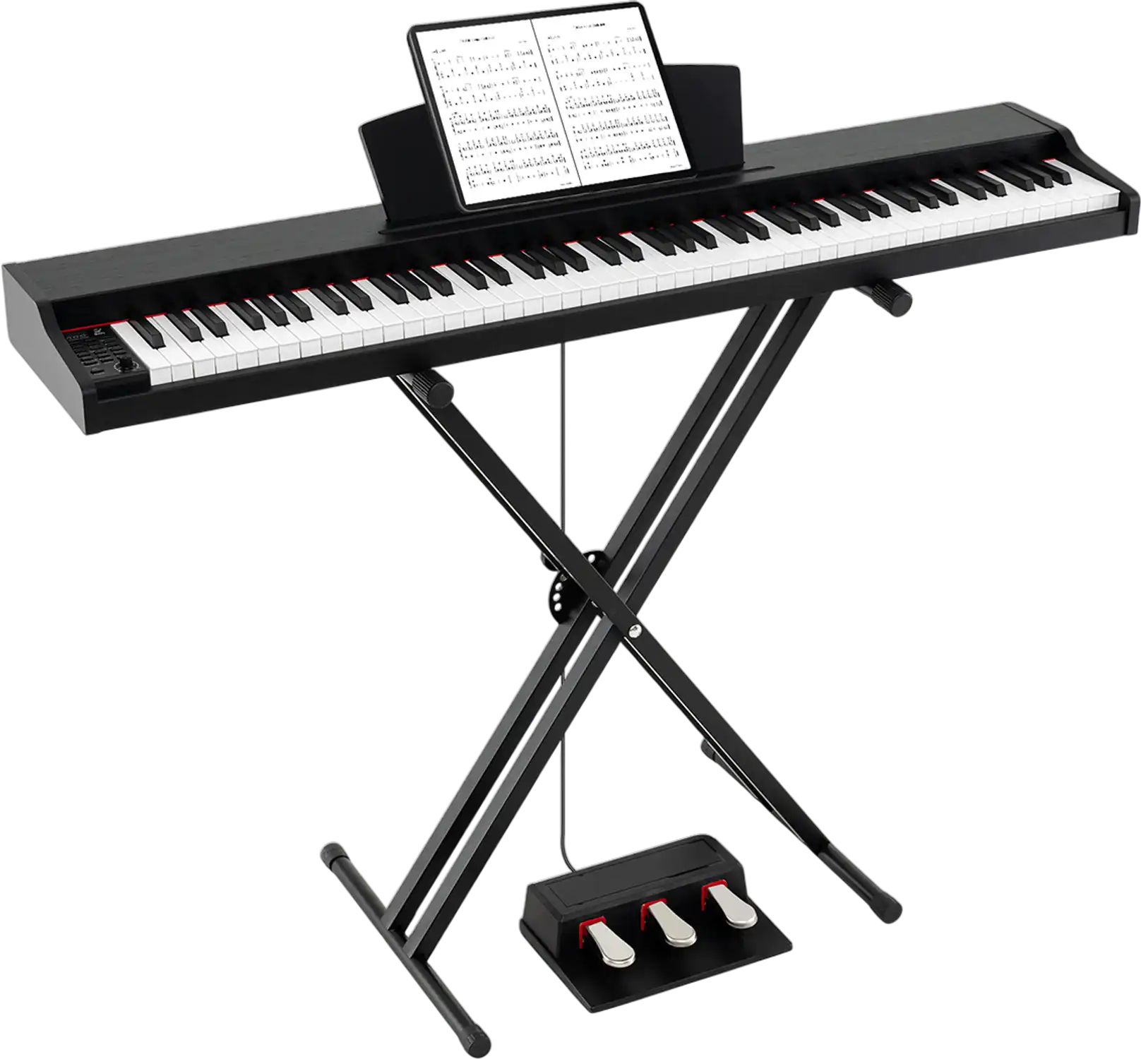 Costway 88-Key Keyboard Piano w/ Adjustable Stand 19394937 New