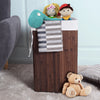 Corner Bamboo Hamper Laundry Basket-Brown - Gallery View 1 of 15