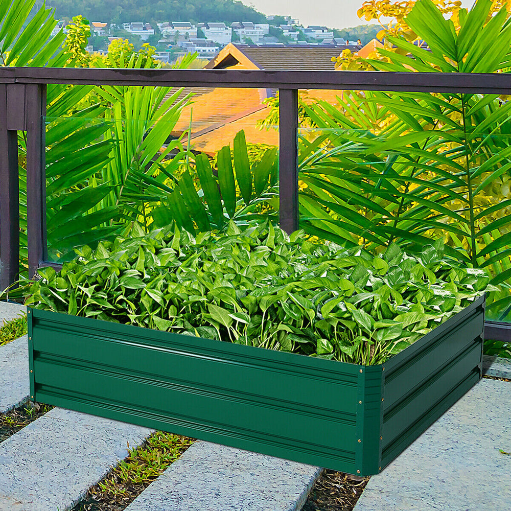47.5 Inch Patio Raised Garden Bed Vegetable Flower Planter - Gallery View 1 of 11
