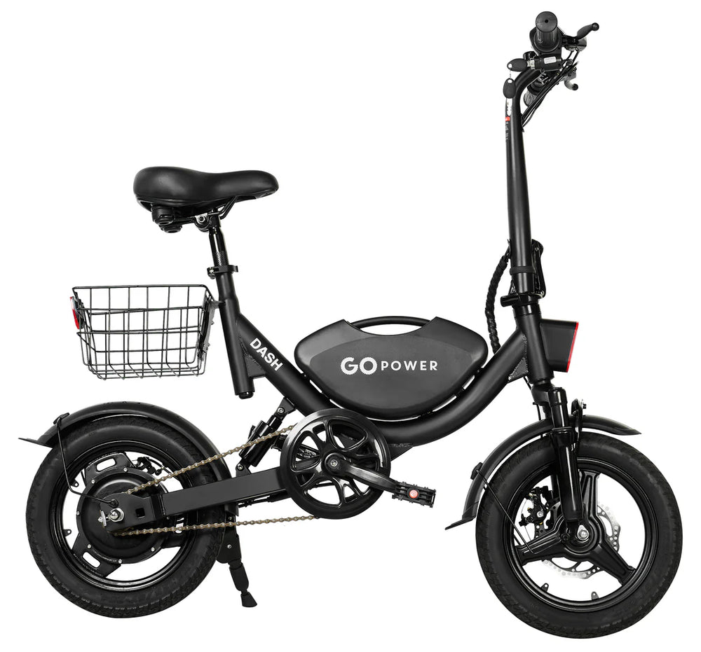 GoPowerBike BN03 GoDash Electric Bike 400W 30 Mile Range 20 MPH Foldable New