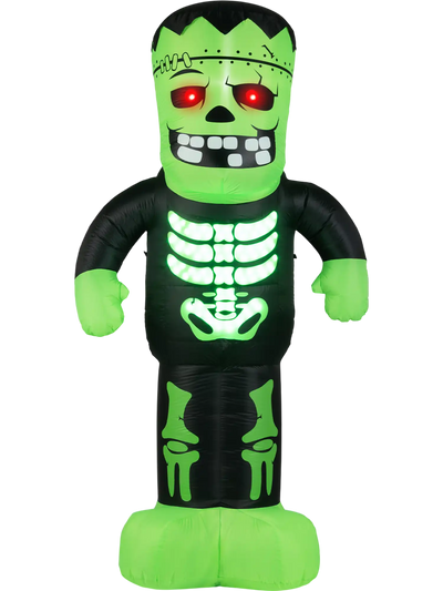 Costway 8.4' Tall Halloween Inflatable Frankenstein Decoration 84138527 New