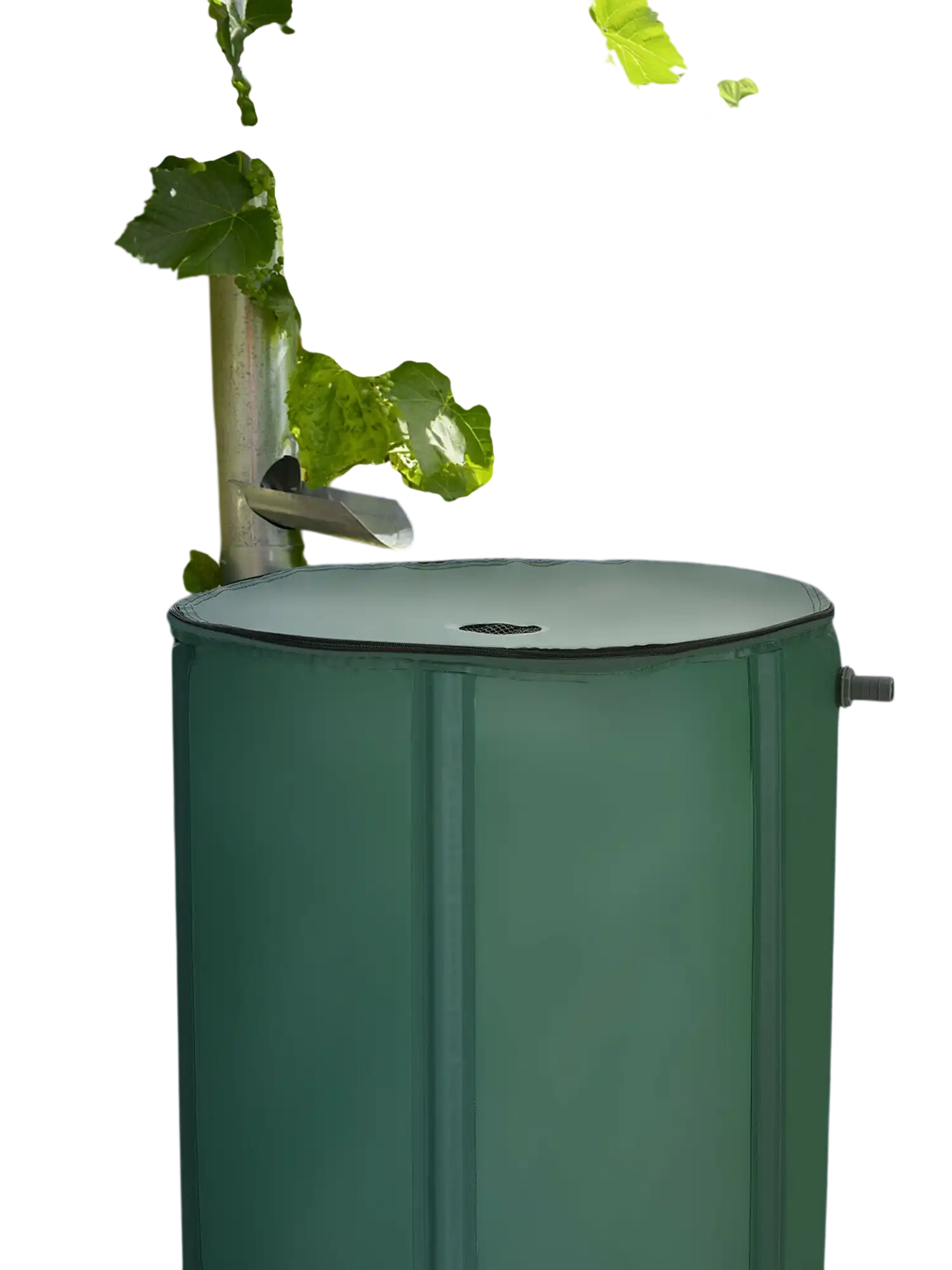 Costway 60 Gallon Portable Collapsible Rain Barrel Water Collector 06249718 New