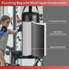 Kids punching bag with thickened PU leather, high elastic foam, and sand filler, ideal for children's boxing workouts.