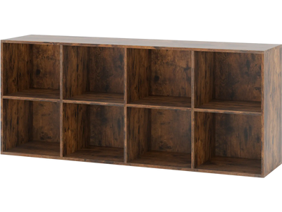Costway 8-Cube Bookcase Bookshelf Storage Organizer 189647325 New