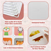 8-cube kids wardrobe closet featuring durable PP material, cute animal patterns, and a waterproof surface for easy.