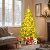 6/7/8 FT Pre-Lit Artificial Christmas Tree with Remote Control and LED Lights-S - Gallery View 1 of 10