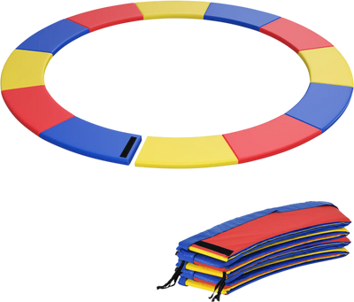 Costway Trampoline Safety Pad Replacement w/ Fixing Straps Multicolor 643791852 New