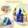 Colorful 8-piece educational animal interlocking play mat for interactive play, promoting cognitive development and.