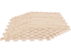 8 Pieces EVA Foam Floor Tiles with Wood Texture