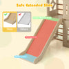 Extended slide of the 8-in-1 toddler playground, featuring a large waiting area and smooth sliding zone for safe play.