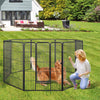 8 Panel 40 Inch Height Pet Fence Indoor Outdoor-40 inches - Gallery View 1 of 10